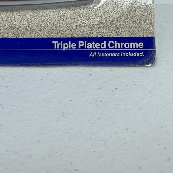 VTG Amerock Polished Chrome Silver Triple Switch Plate 52187 Accents Taiwan - Picture 5 of 8